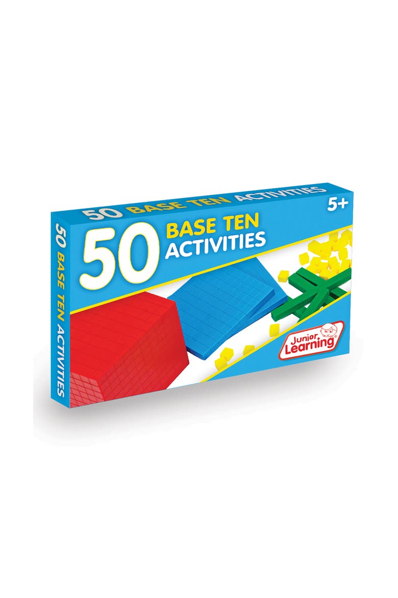 50 Base Ten Activities, Main, color, Multicolored