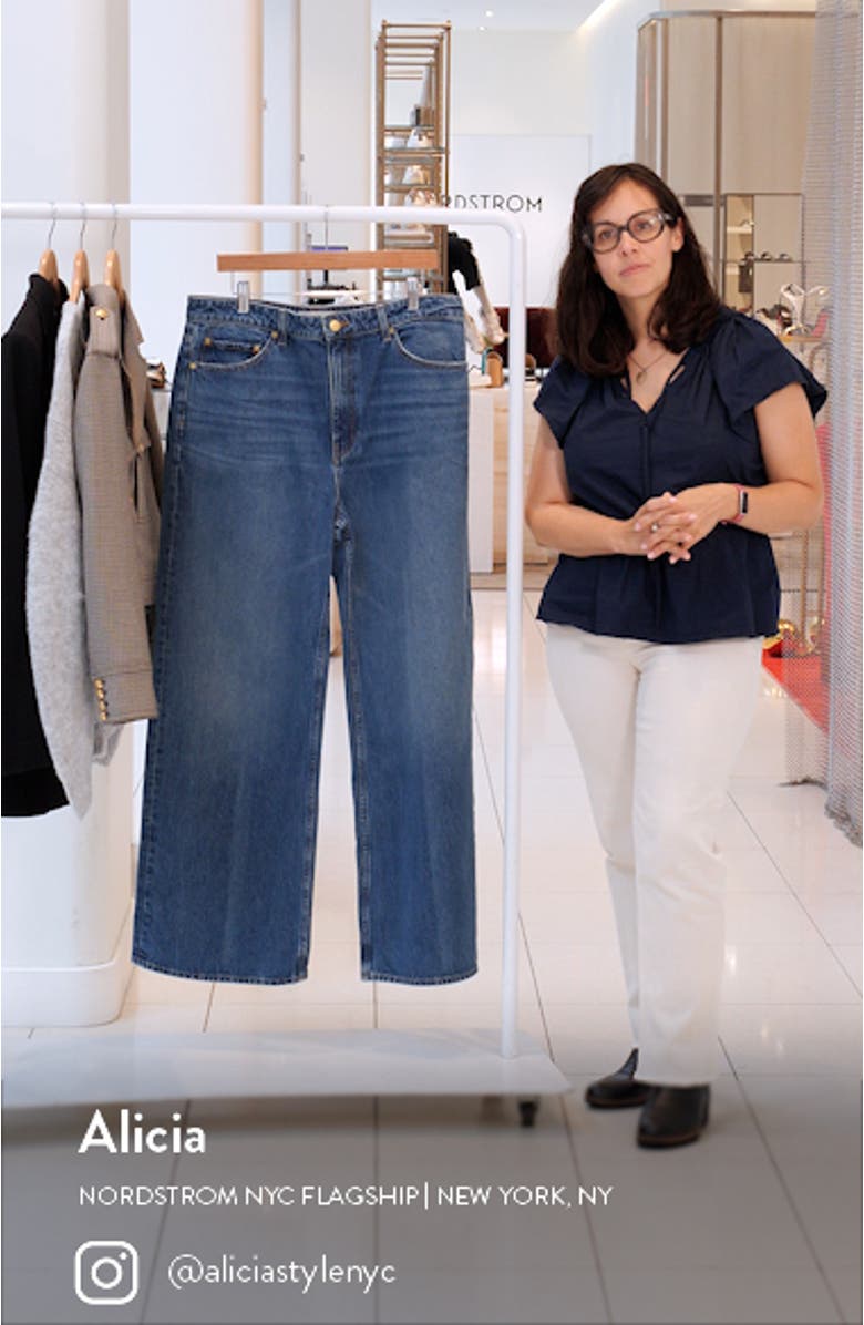The Willow High Waist Wide Leg Jeans, sales video thumbnail