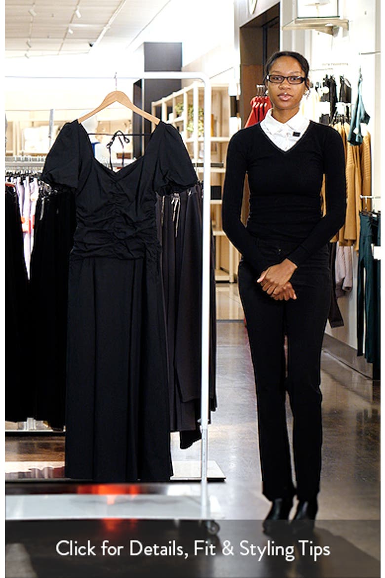 Denver Sweetheart Neck Stretch Cotton Maxi Dress video