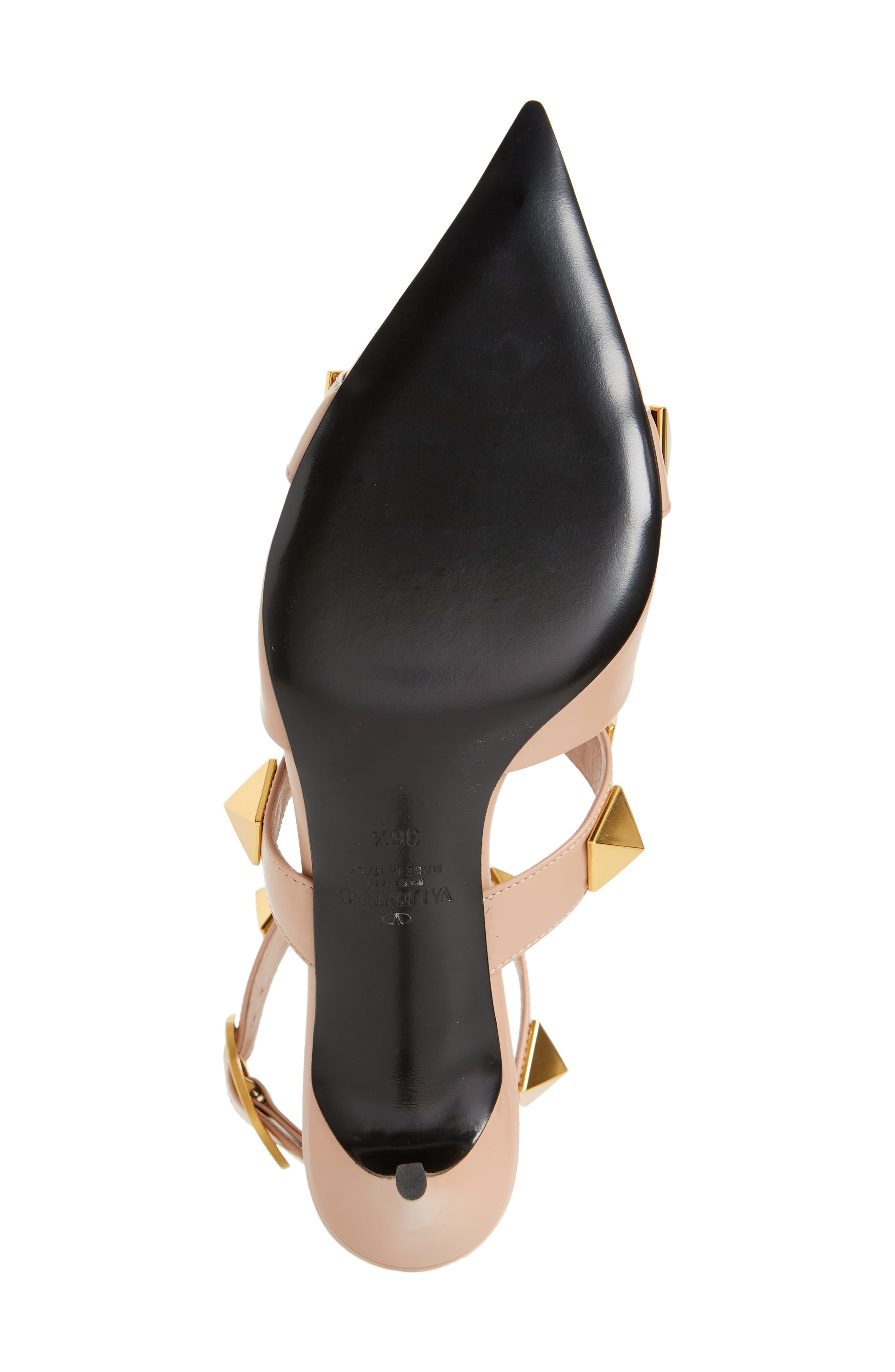 Valentino Garavani Roman Stud T-Strap Pump, Alternate, color, 