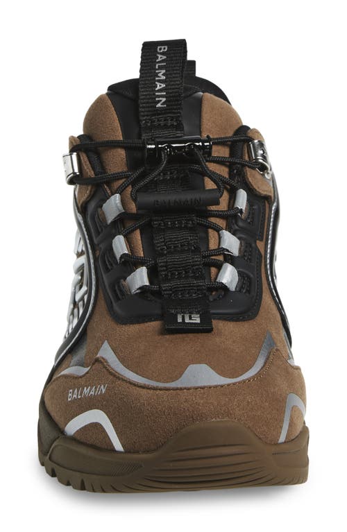 Balmain Cosmic Dust Low Top Sneaker In Multi