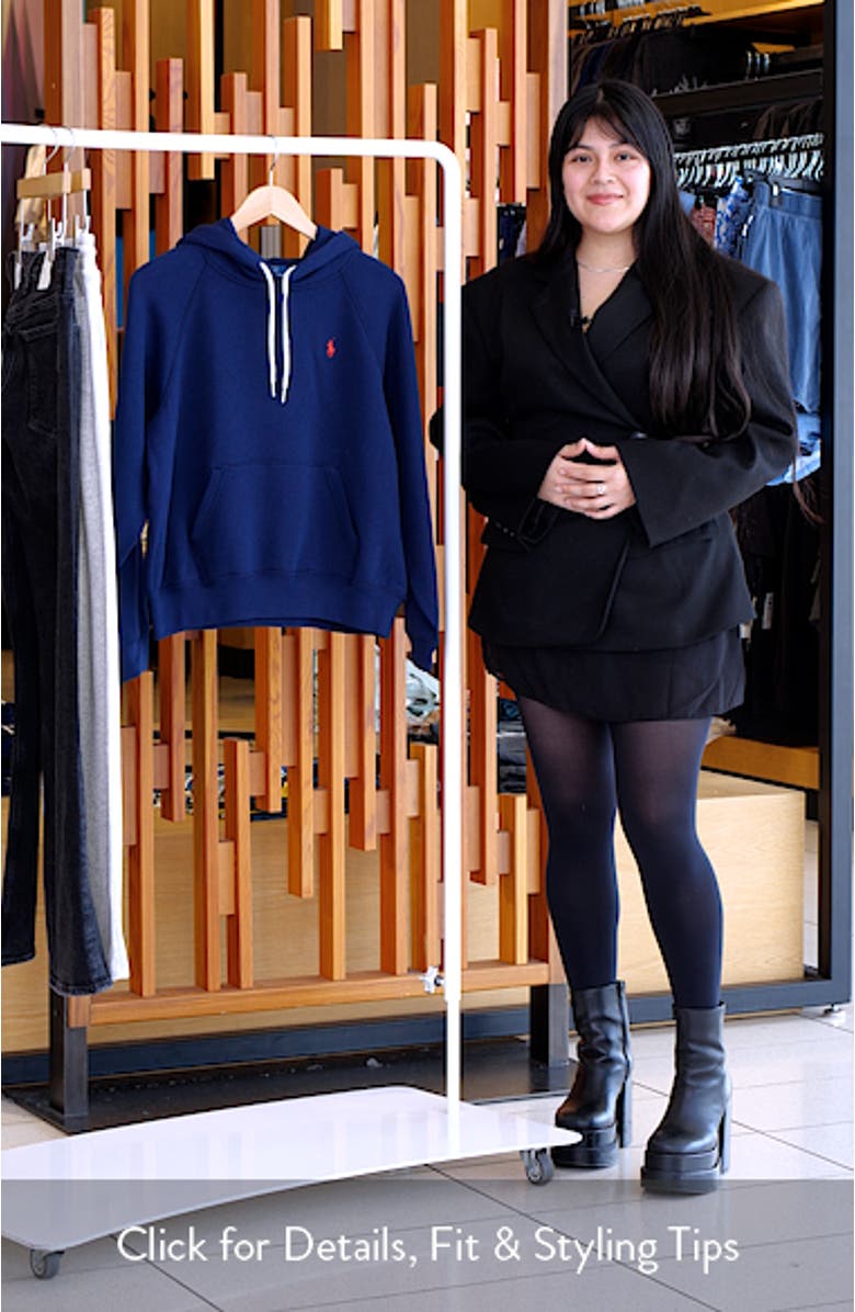 Arctic Fleece Shrunken Fit Hoodie, sales video thumbnail