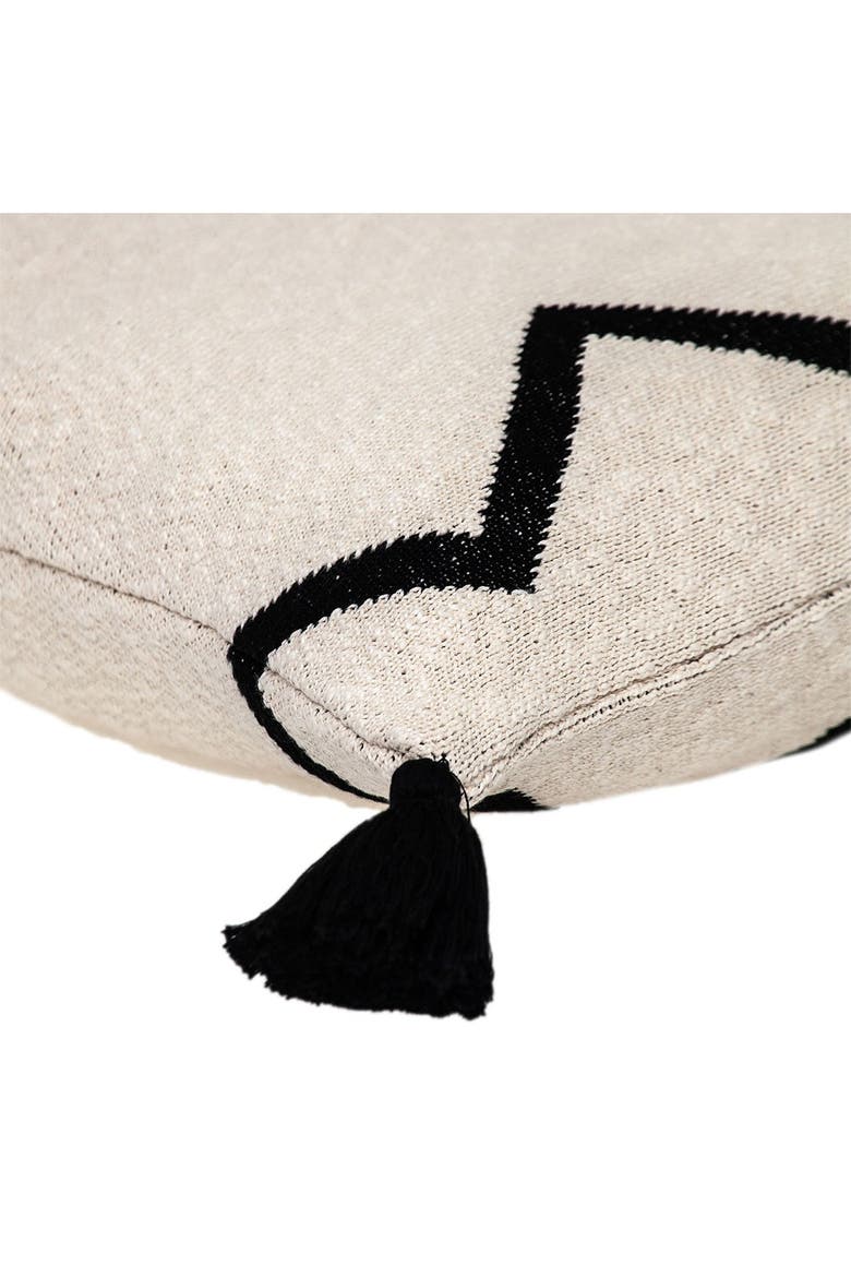 Zinga Transitional Beige/Cream Throw Pillow, Alternate, color, BEIGE/CREAM