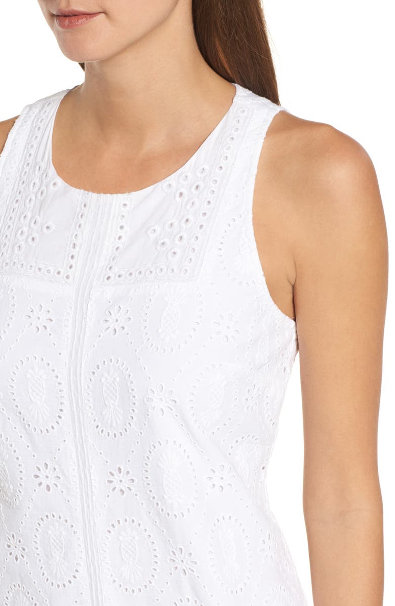 Tommy Bahama Pineapple Blossoms Shift Dress, Alternate, color,