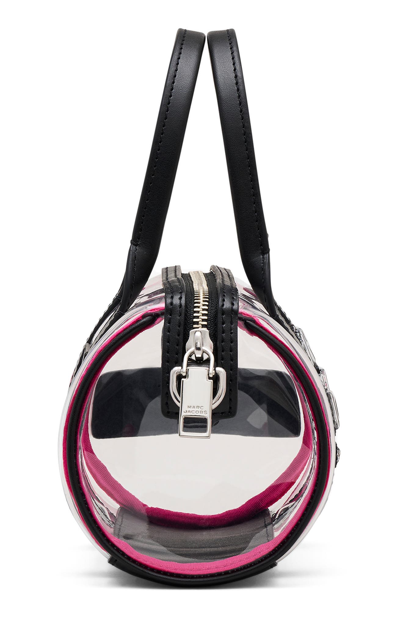 Marc Jacobs The Clear Crossbody Duffle Bag, Alternate, color, 