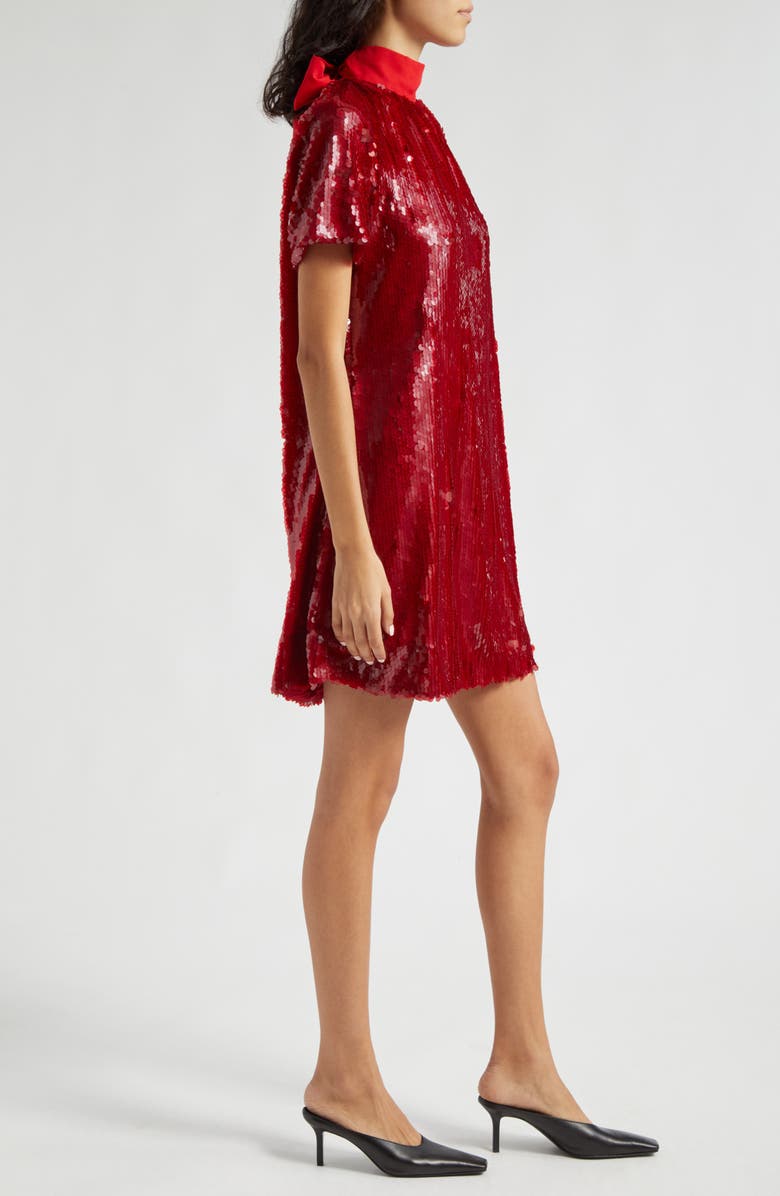 STAUD Ilana Sequin Minidress, Alternate, color,