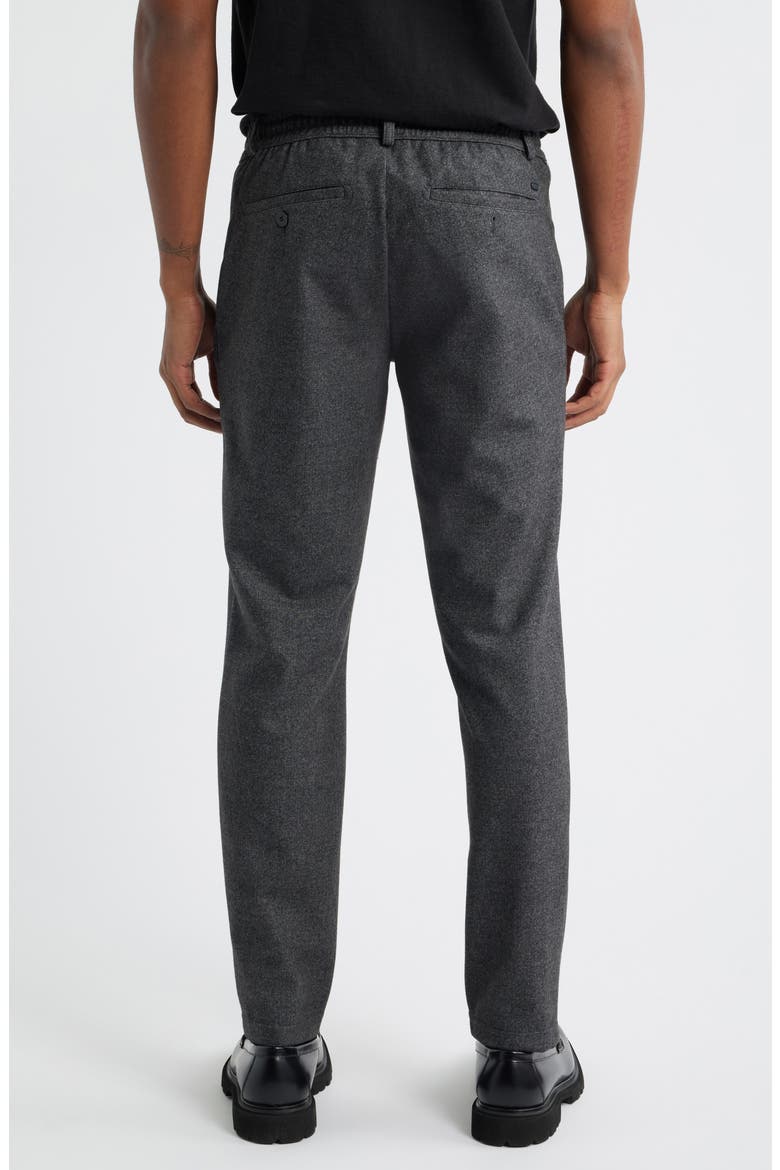 Phil K Elastic Waist Stretch Jersey Pants, Alternate, color, ELEPHANT