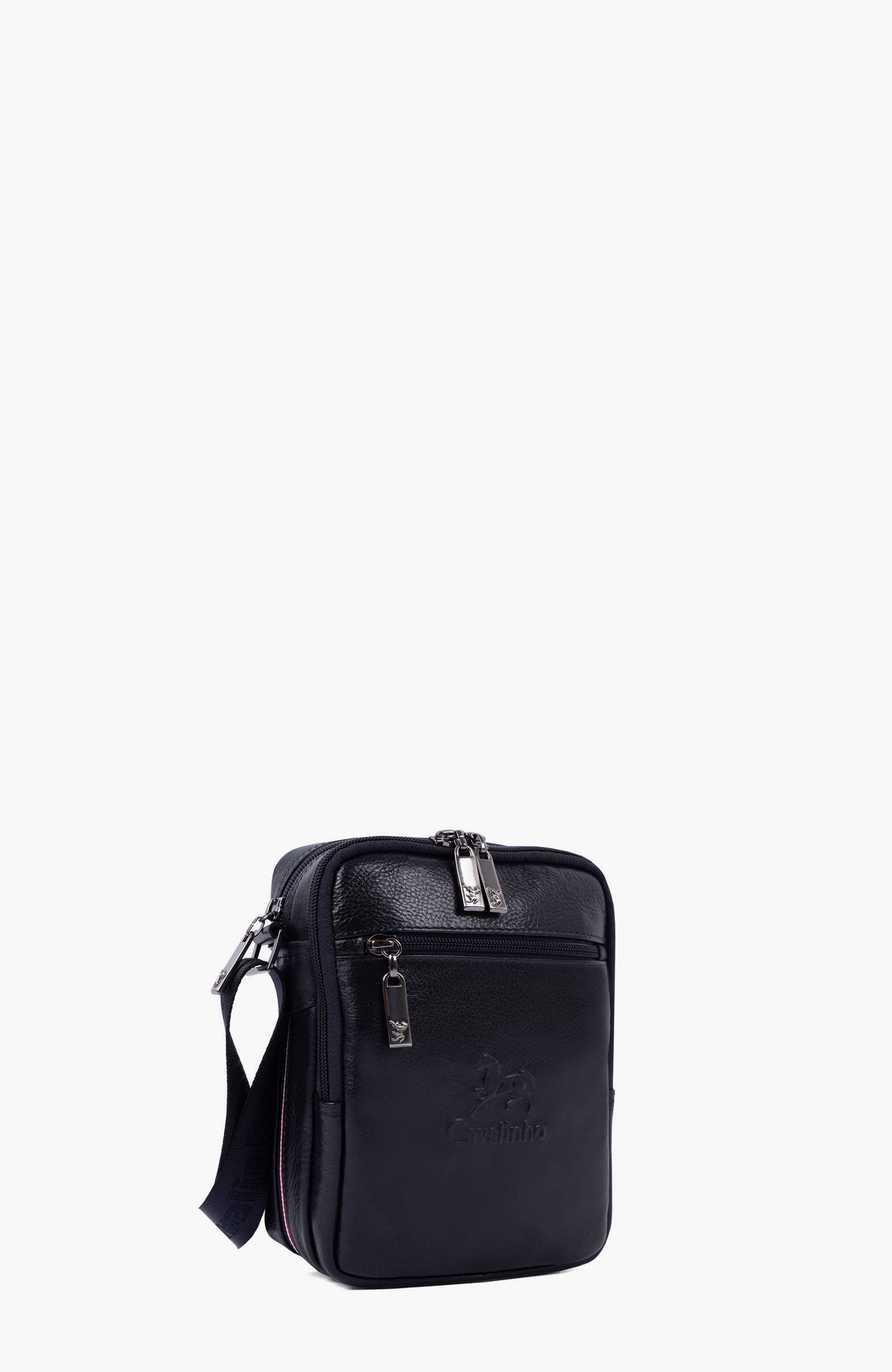 The Sailor 128 Leather Traveler Crossbody Bag, Alternate, color, Navy