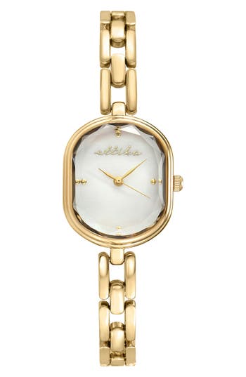 Ettika Elegant Link Bracelet Watch In Gold