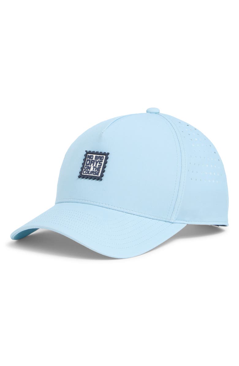 Swannies Sally Snapback Golf Hat, Main, color, Sky