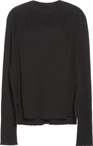 Rick Owens Geo Rib Virgin Wool Sweater