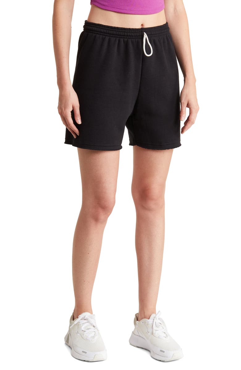 BELLA+CANVAS Cutoff Sweat Shorts, Main, color, 