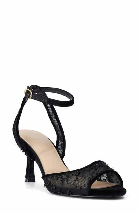 Miimi Beaded Ankle Strap Sandal