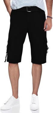 XRAY Belted Snap Button Cargo Shorts