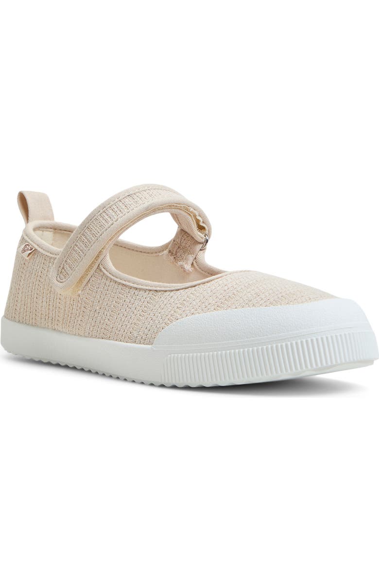 Roxy Sunfari Mary Jane Sneaker, Main, color, Cream