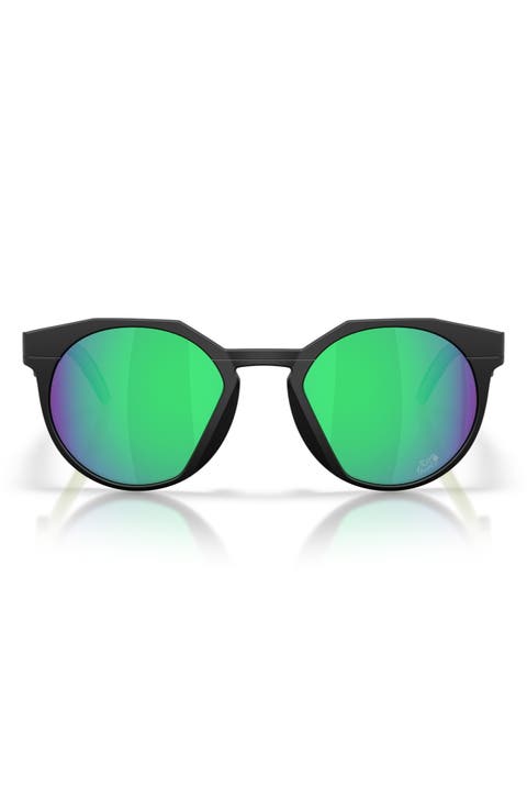 HSTN 52mm Round Sunglasses