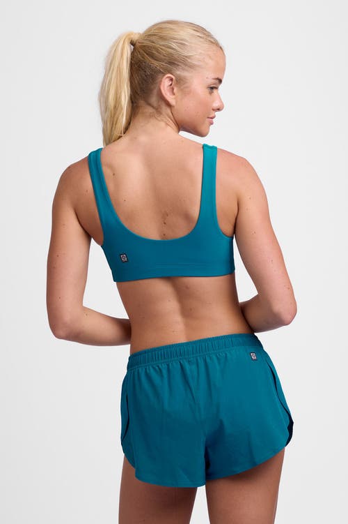 Jolyn Lizzie Split Short In Blue