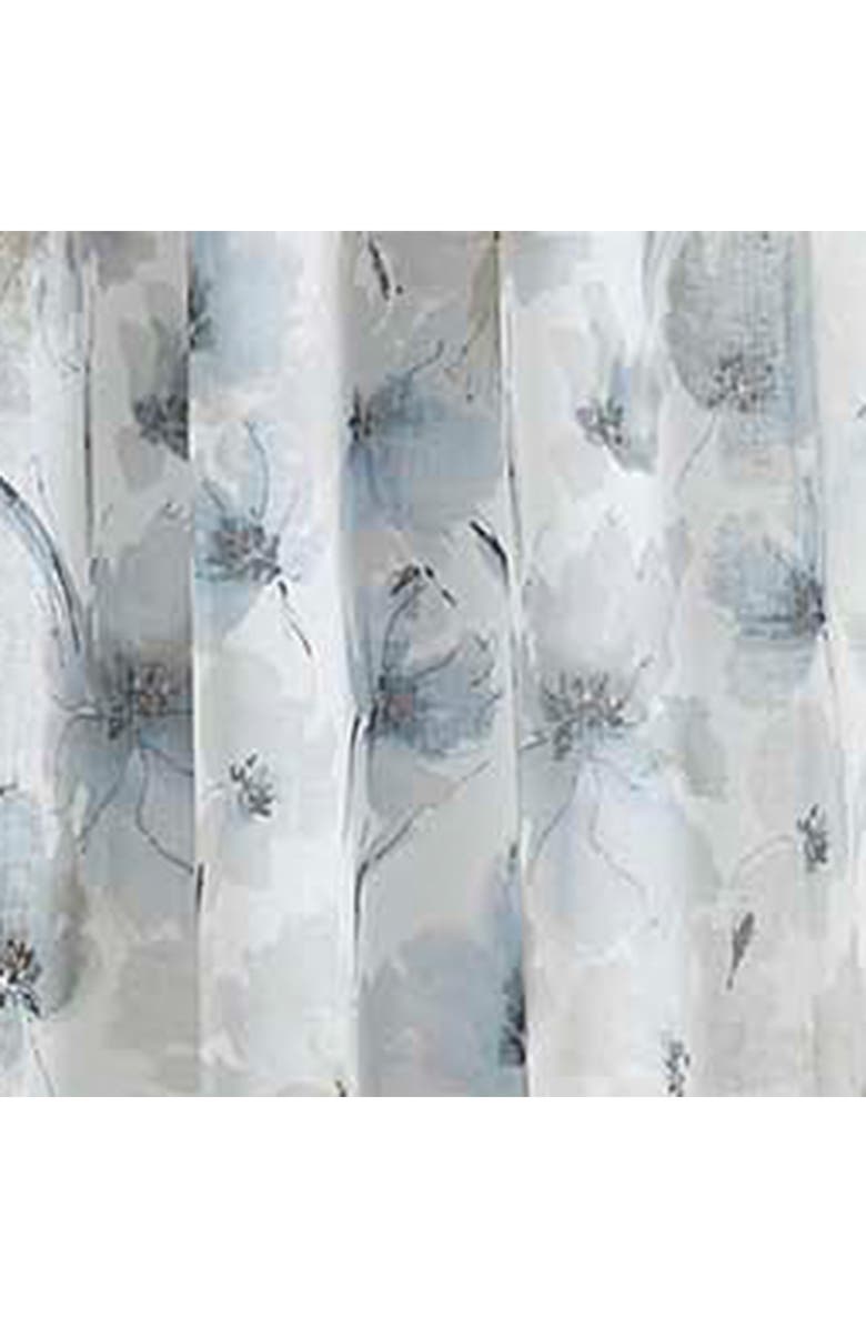 DKNY Modern Bloom Curtain Panel, Alternate, color, Linen