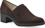 CLIFFS BY WHITE MOUNTAIN Hunton Block Heel Loafer Pump