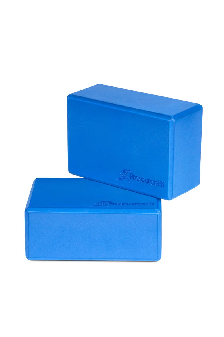 Foam Yoga Blocks, Main, color, Blue