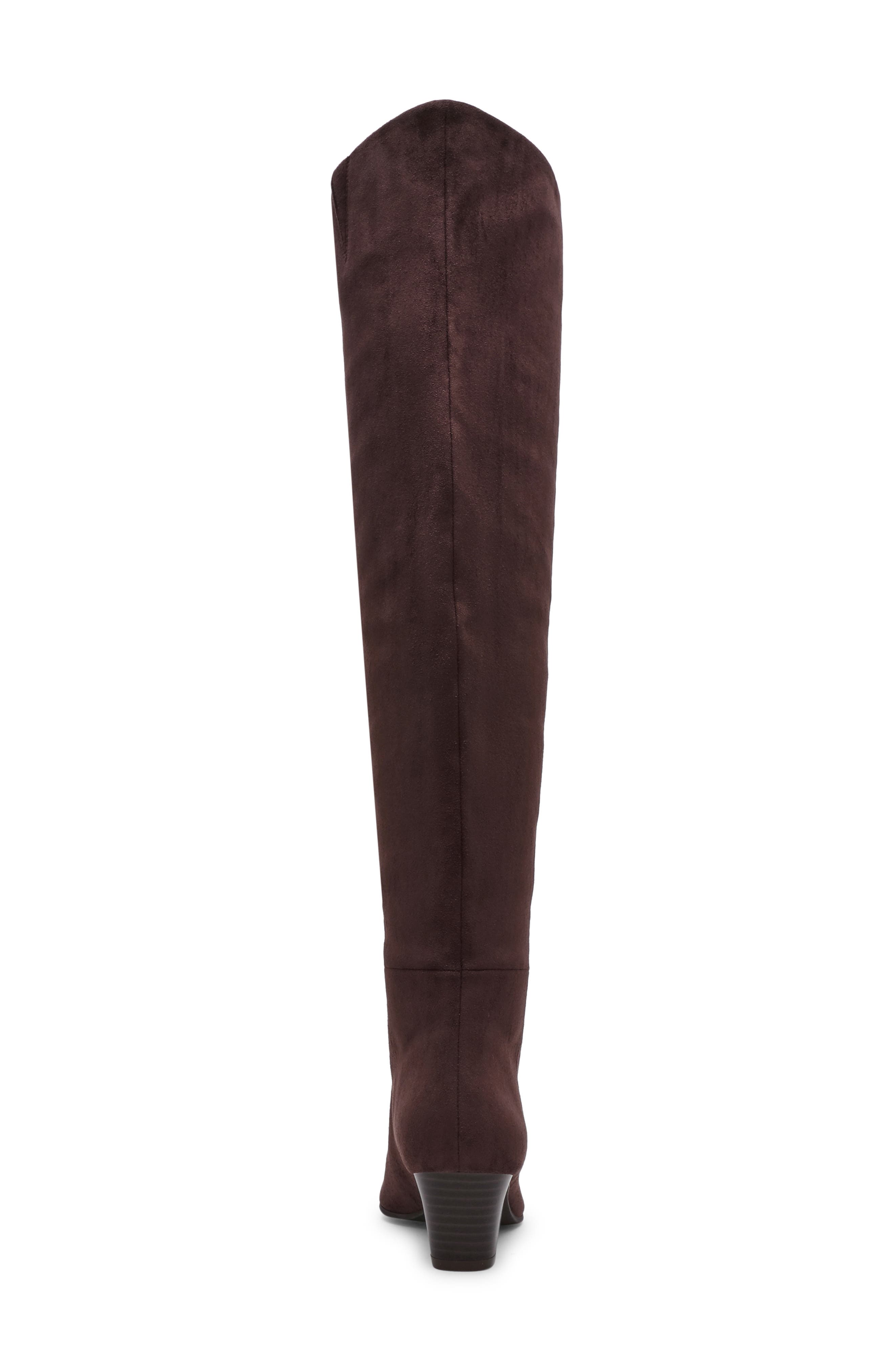 DV by Dolce Vita Stryker Knee High Boot, Alternate, color, Dark Brown