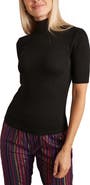 Marine Layer Lexi Rib Mock Neck Top