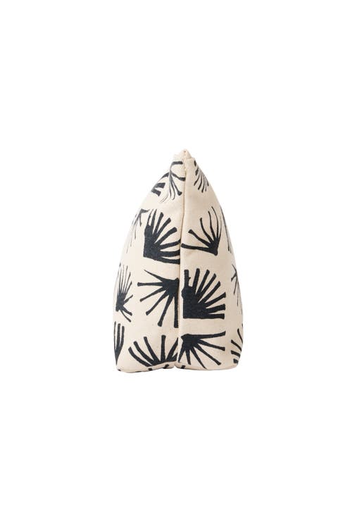 Dance Happy Ginkgo Cosmetic Bag In Dark Slate