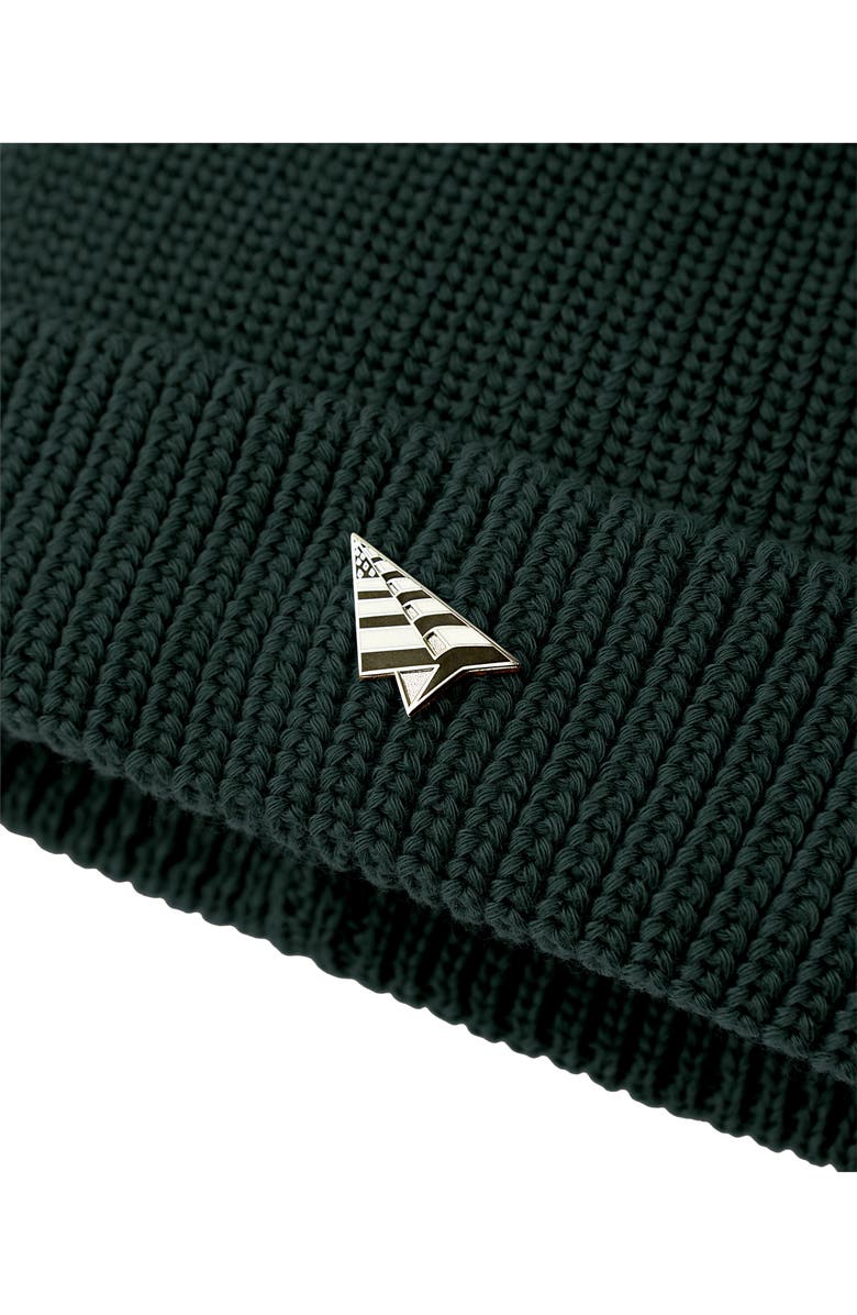 PAPER PLANES Wharfman Rib Beanie, Alternate, color, Dark Green