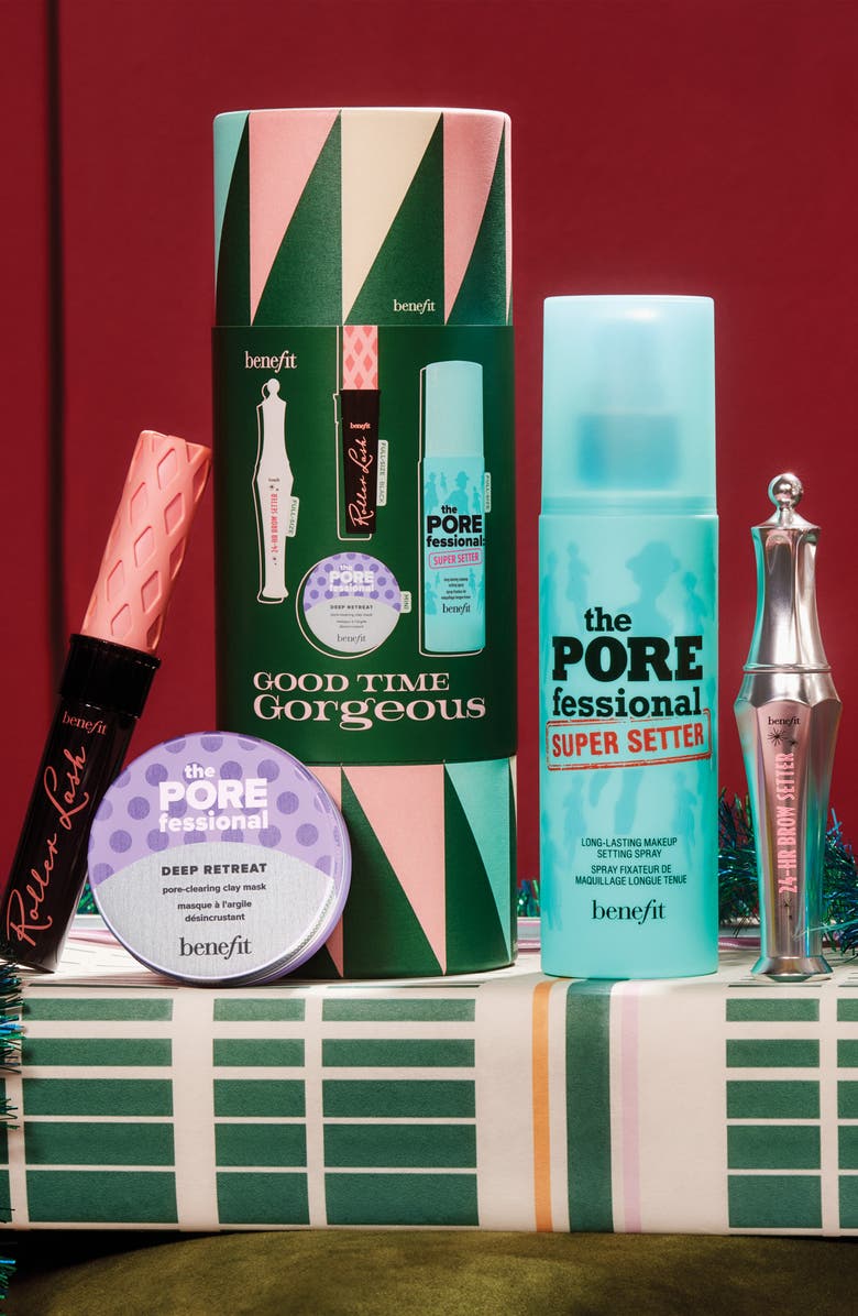 Benefit Cosmetics Good Time Gorgeous Makeup Set (Limited Edition) $107 Value, Alternate, color, 