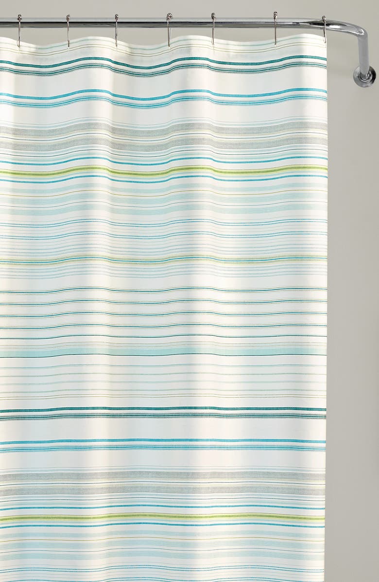 Tommy Bahama La Scala Breezer Shower Curtain, Alternate, color, Pastel Green