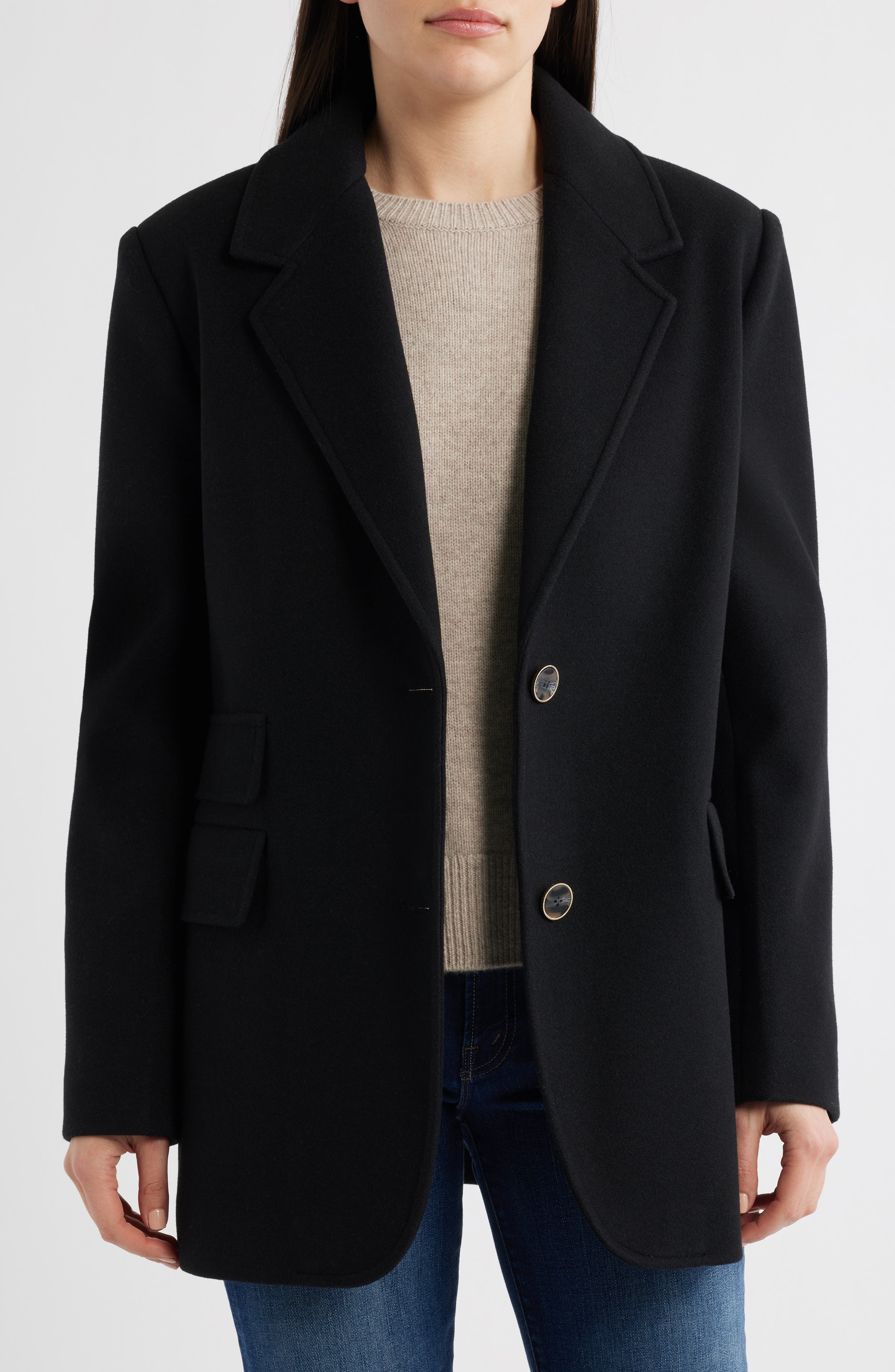 Oversize Single-Breasted Blazer (Women) | Nordstrom