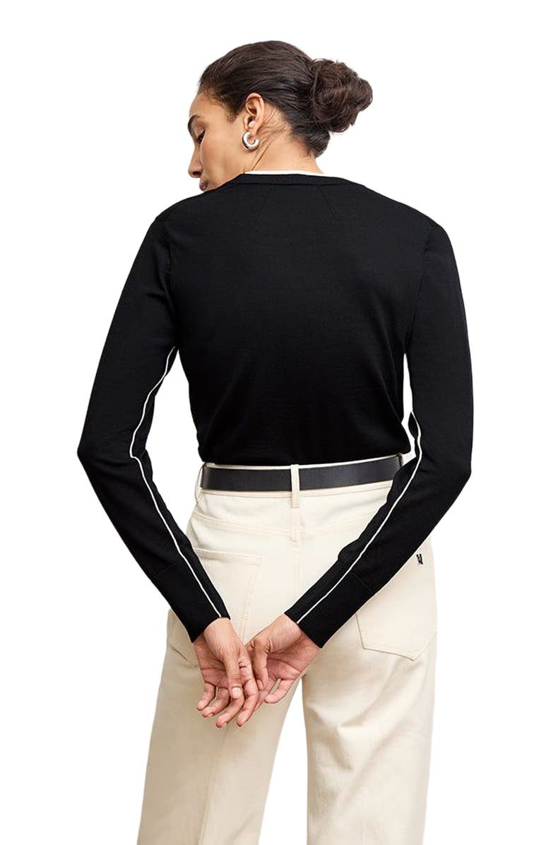 M.M.LaFleur Kit Contrast Sweater - Light Merino, Alternate, color, 