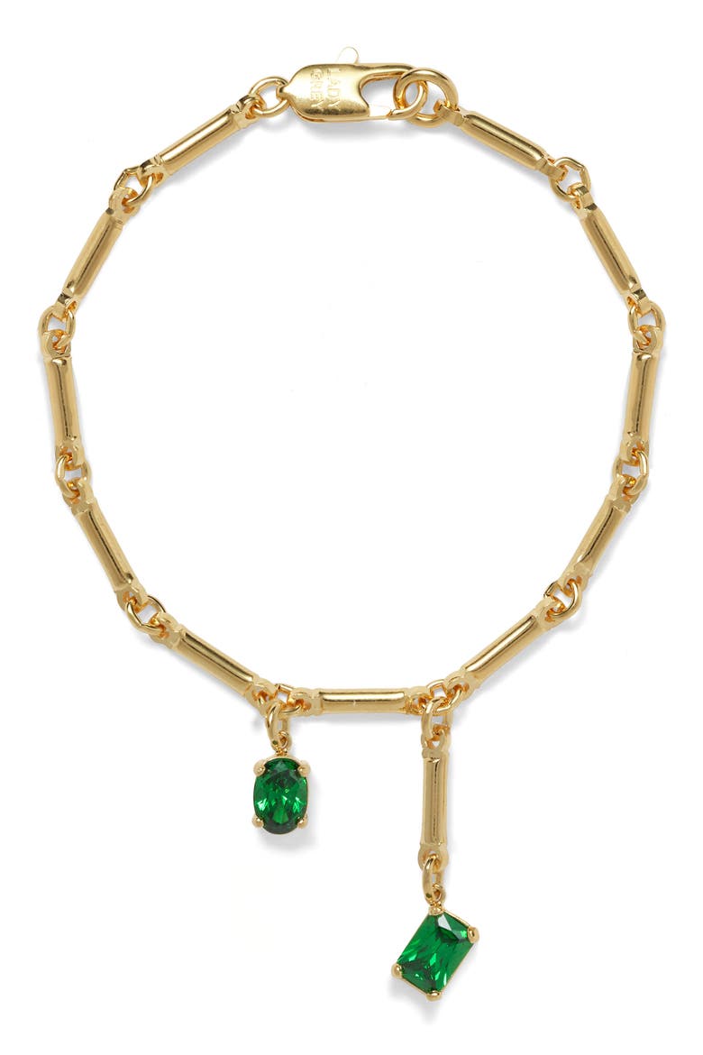 Ivy Bracelet, Main, color, GOLD/ GREEN