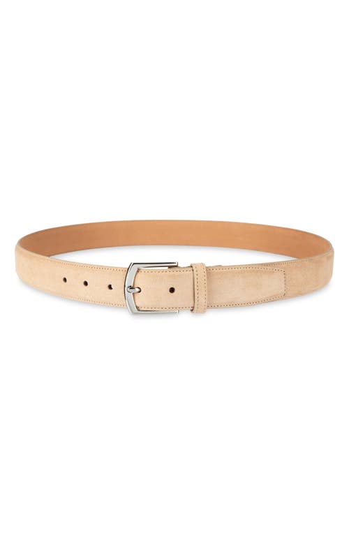 Cole Haan Suede Belt In Brown