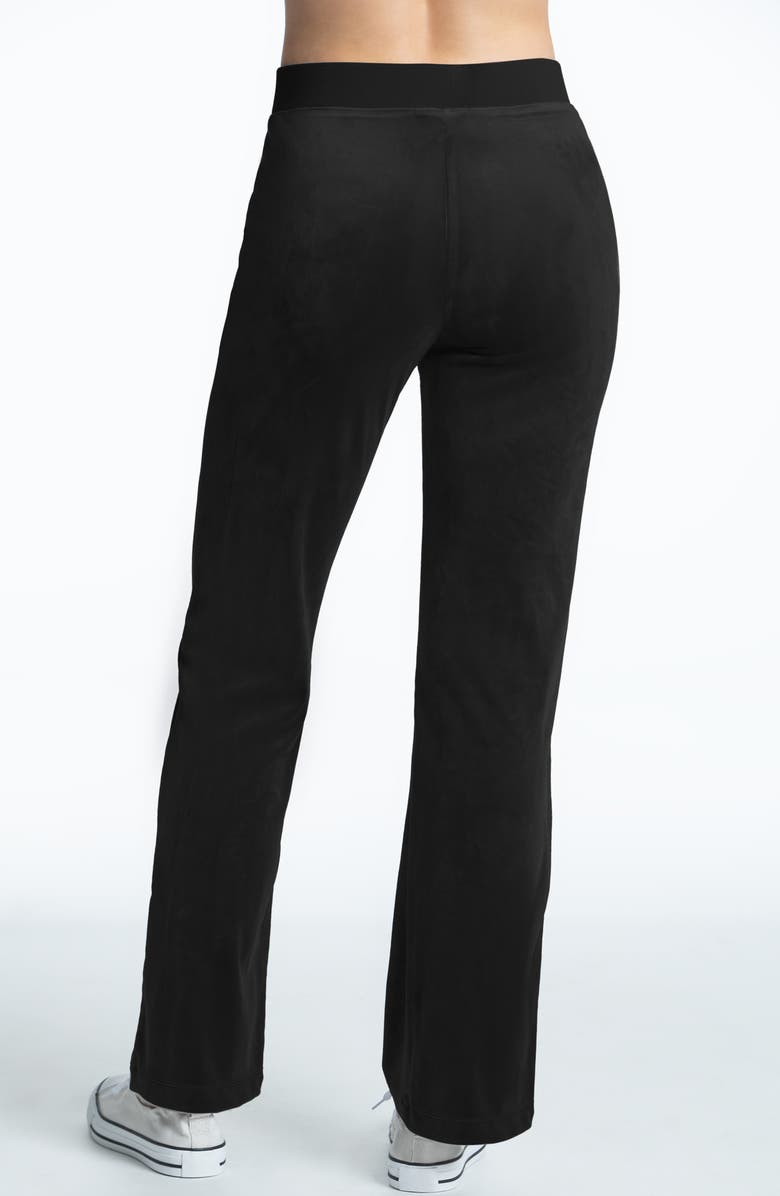 Juicy Couture Classic Logo Velour Track Pants, Alternate, color, 