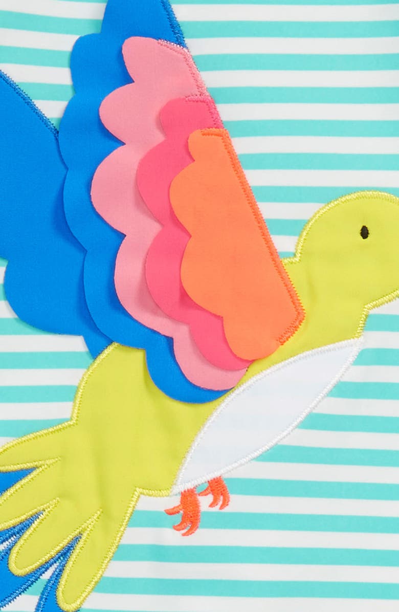 Mini Boden Pretty Surf One-Piece Rashguard Swimsuit, Alternate, color, 