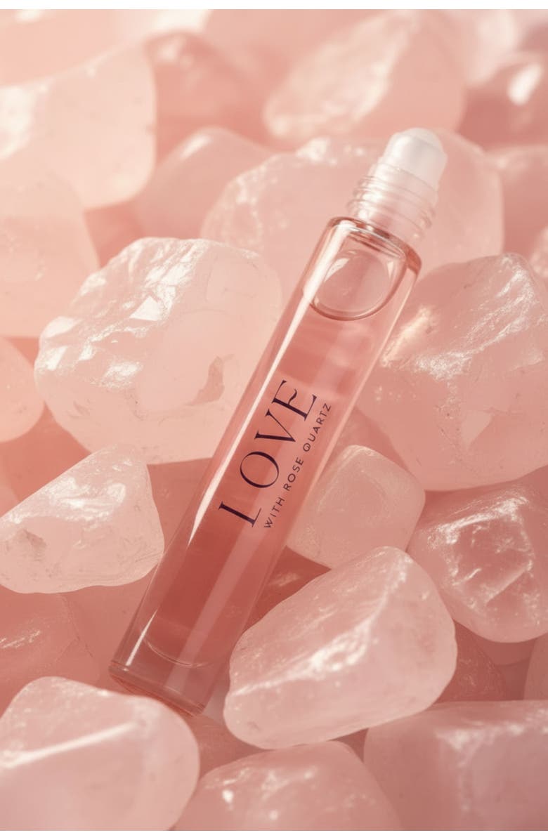 ASCENTION Parfums Ascent to Love Imbued in Rose Quartz | Eau de Parfum Elixir, Alternate, color, NO COLOR