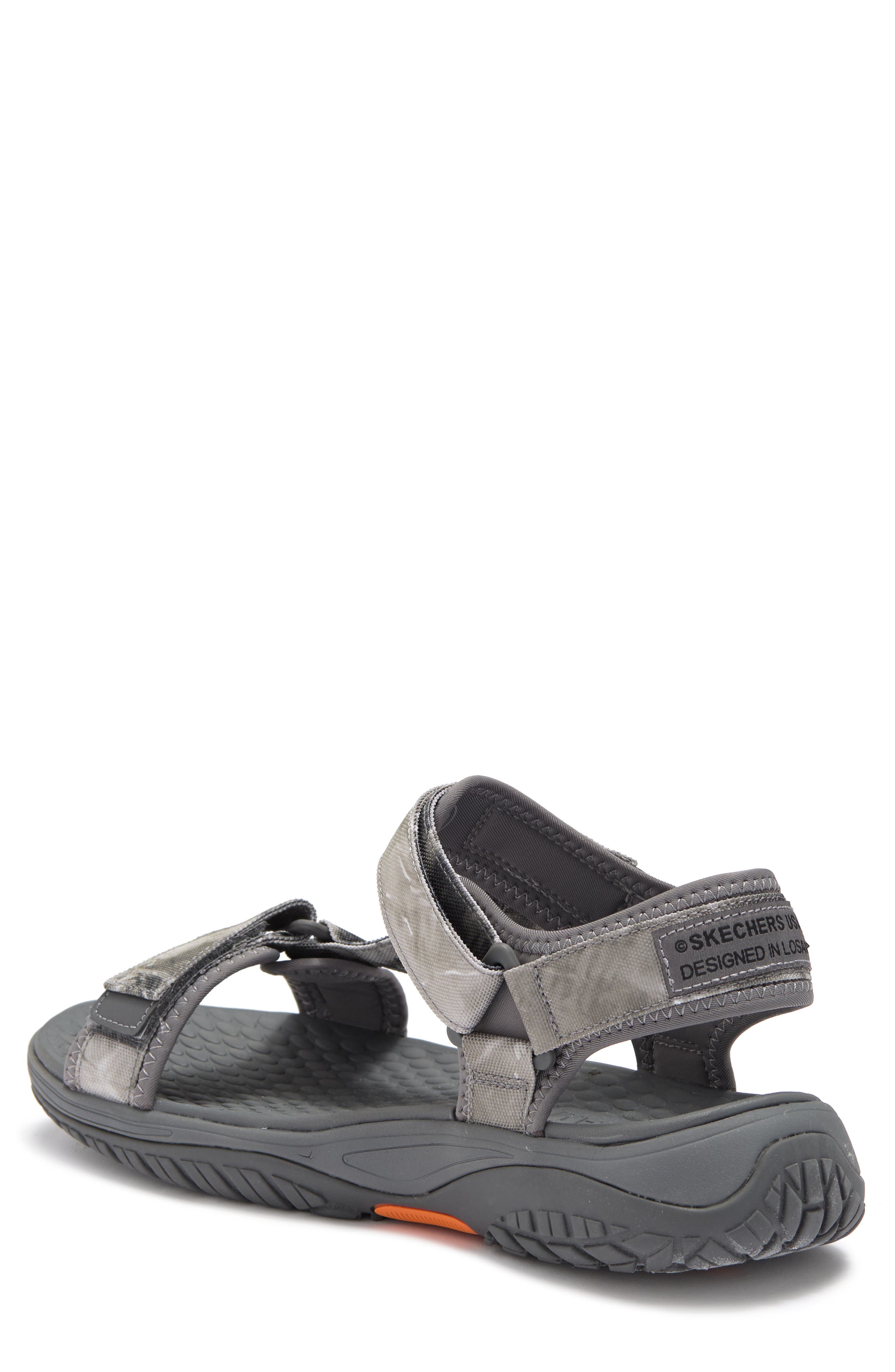 Lomell Rip Tide Open Toe Sandal, Alternate, color, GREY