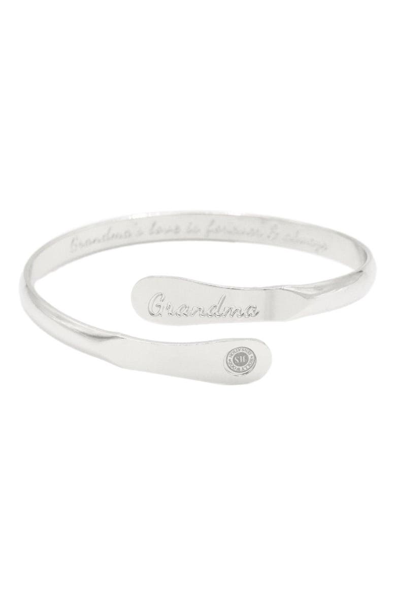 Grandma Bracelet Engraved, Main, color, Silver