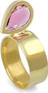 Leslie Paige Perched Setting Pink Tourmaline Ring