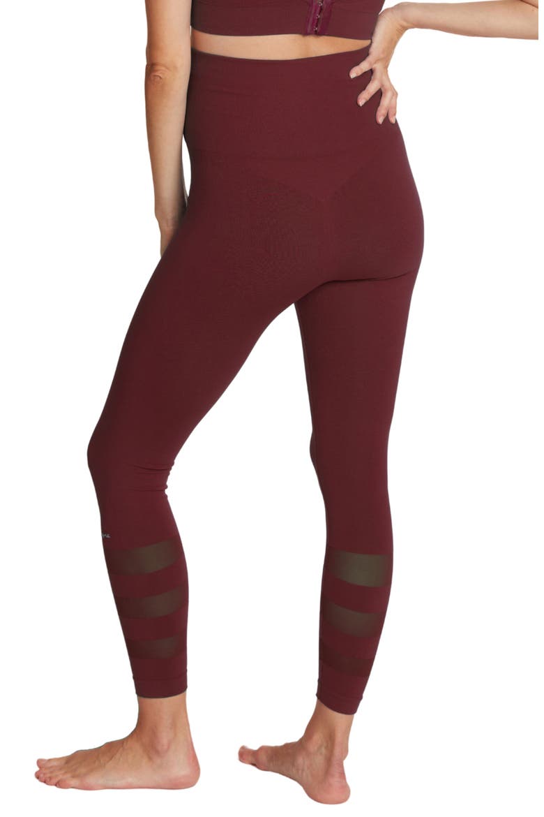 Woma Maternity & Sports Leggings, Alternate, color, Plum