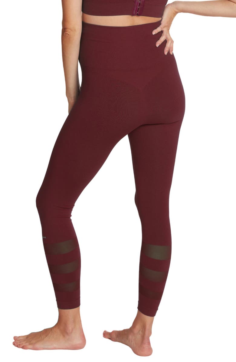 Cache Coeur Woma Maternity & Sports Leggings, Alternate, color, Plum