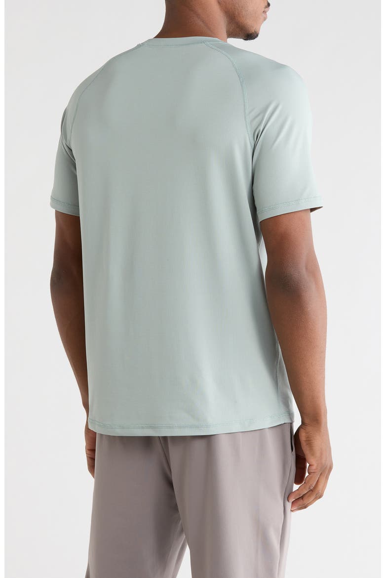 Short Sleeve Performance T-Shirt, Alternate, color, GREEN SLATE