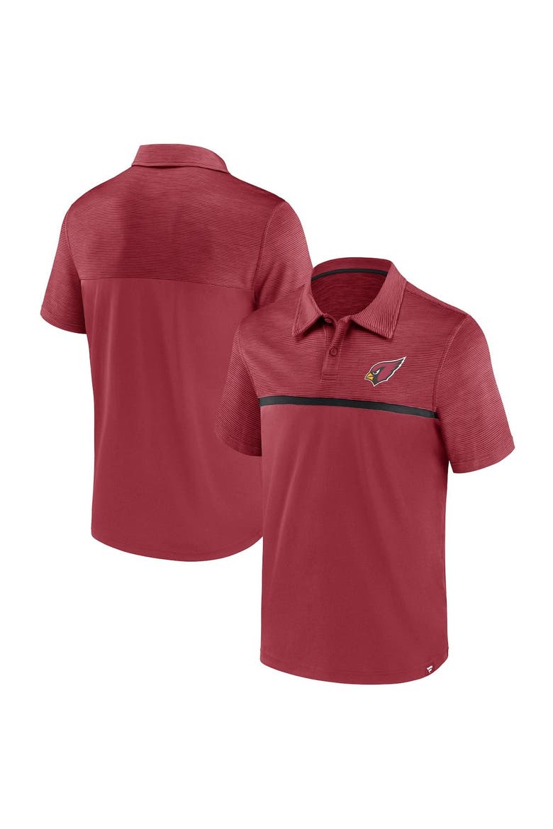 Men's Fanatics Branded Cardinal Arizona Cardinals Primary Polo, Main, color, Cardinal