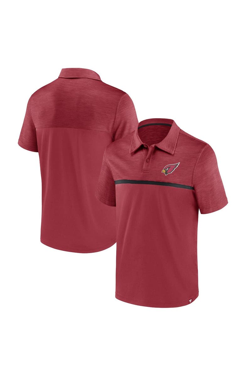FANATICS Men's Fanatics Branded Cardinal Arizona Cardinals Primary Polo, Main, color, Cardinal