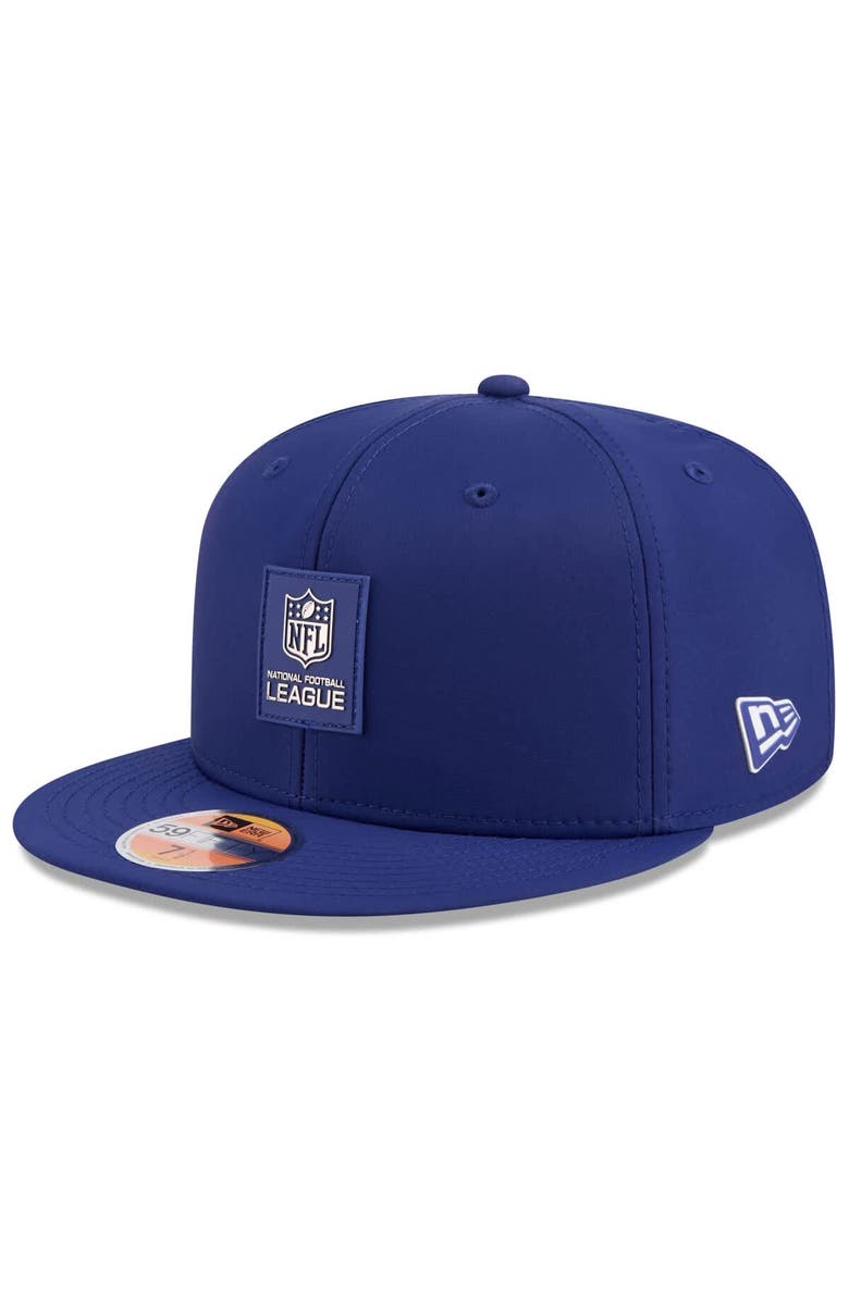 New Era Men's New Era Blue NFL 2025 Sideline  59FIFTY Fitted Hat, Main, color, Blue