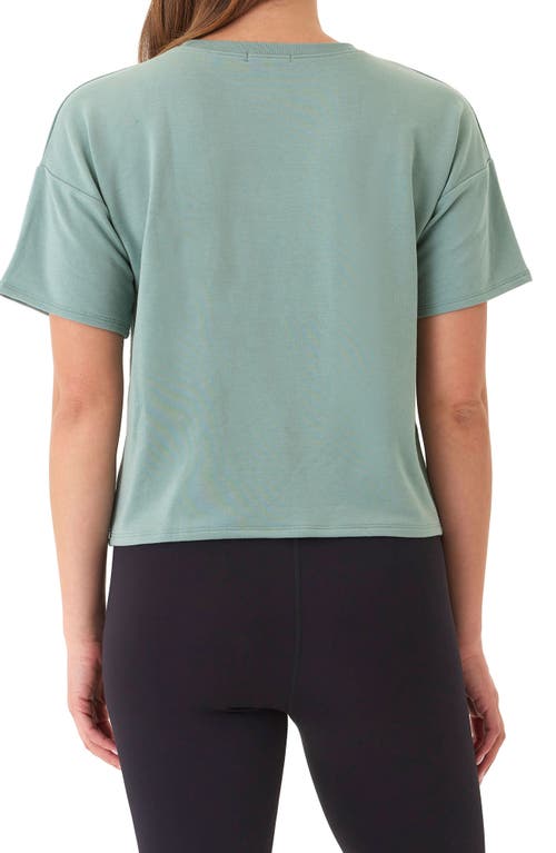 Threads 4 Thought Shana Drop Shoulder Terry Top In Wasabi