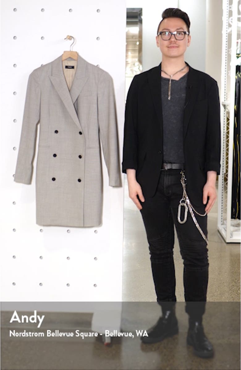 Long Sleeve Blazer Dress, sales video thumbnail