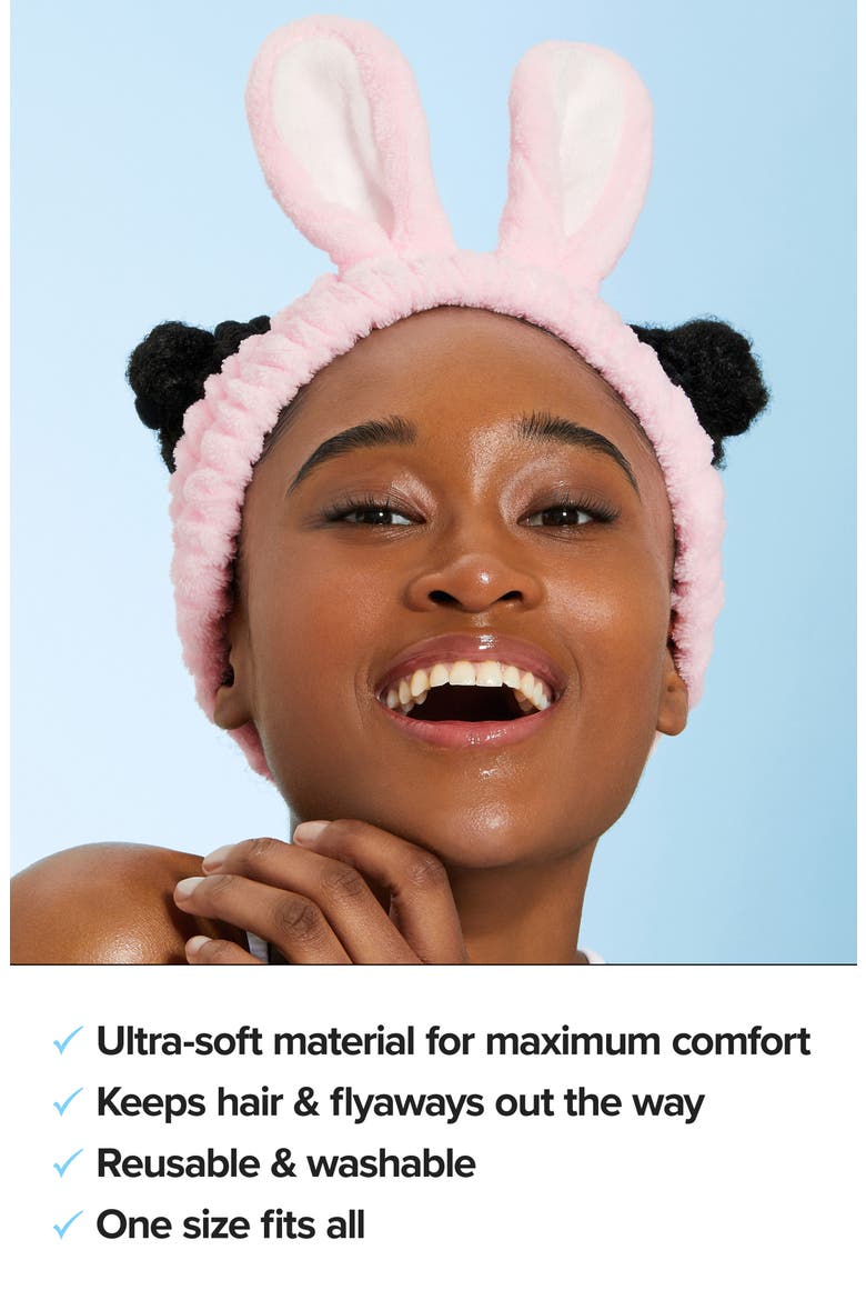 Bunny Headband, Alternate, color, NO COLOR