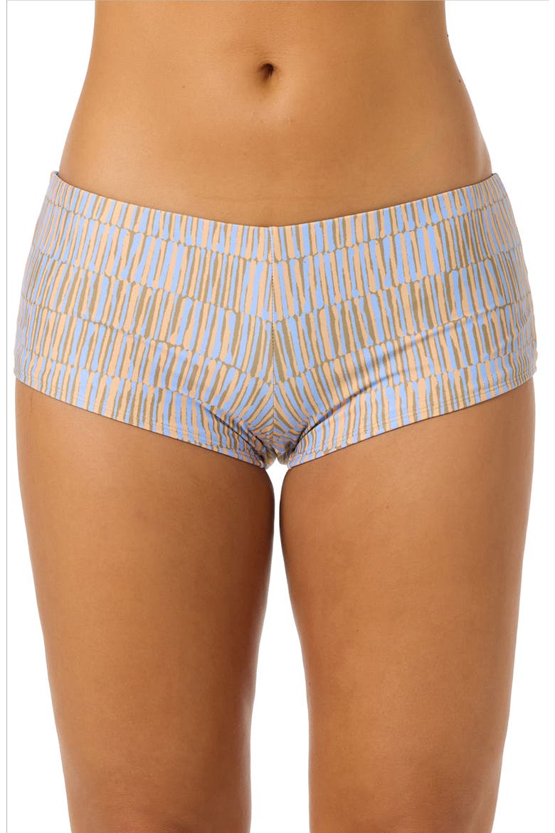 Nori Surfs Up Swim Shorts, Main, color, APRICOT NECTAR